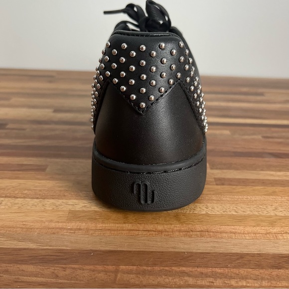 NIB Maje Flowstuds Leather Studded Trainer Sneakers - Picture 11 of 16